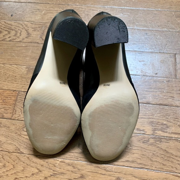 BCBG Leissa Black Block Heels Pumps Size Black - 9M - Picture 5 of 16